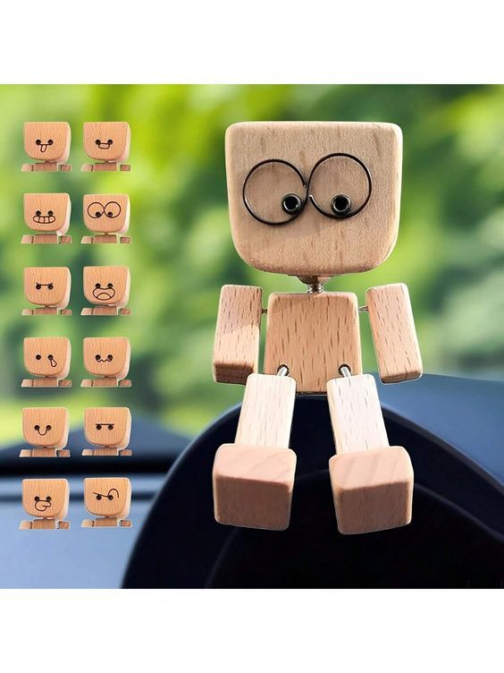 عروسک های چوبی و فیگور